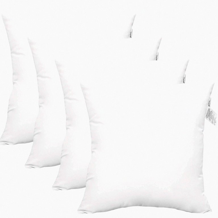 WEEKISS Pillow Inserts, 20x20, 4-Pack