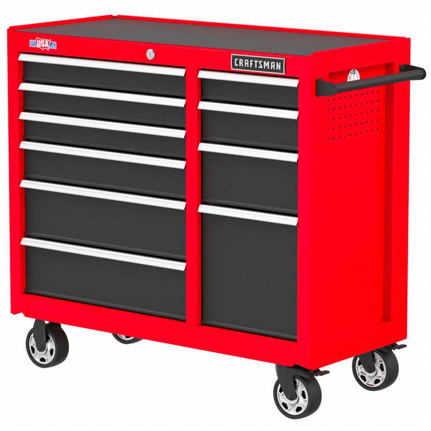 CRAFTSMAN 2000 Series 41-in 6-Drawer Rolling Cabinet