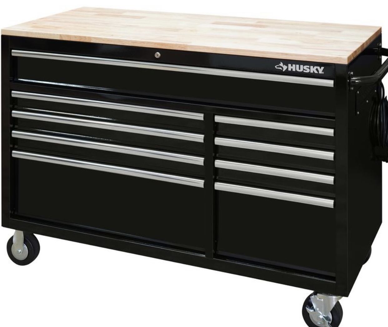 Husky 52-in 9-Drawer Mobile Workbench