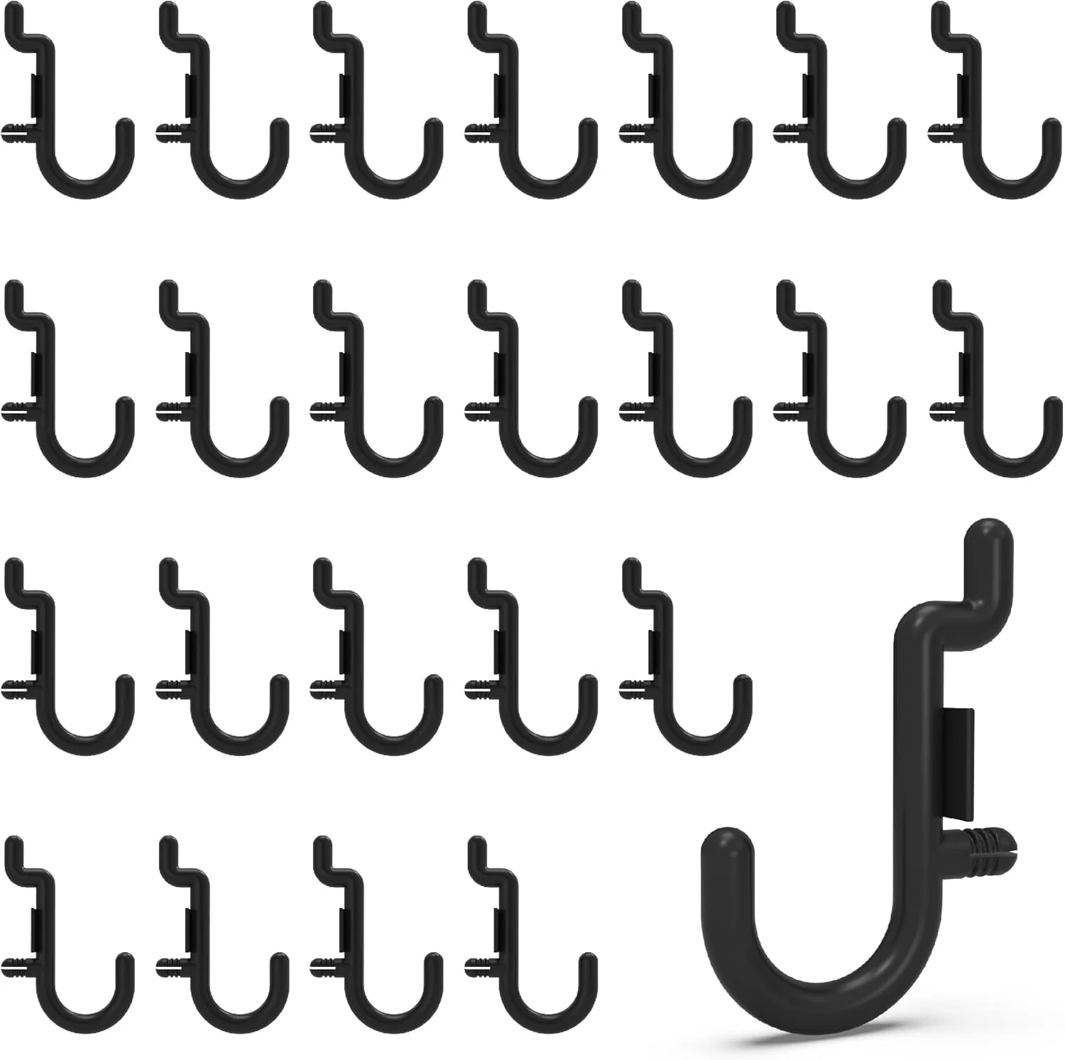 Stalwart Screw-In Utility Hooks, 20-Pack