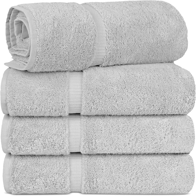Chakir Turkish Linens 4-Piece Bath Towel Set