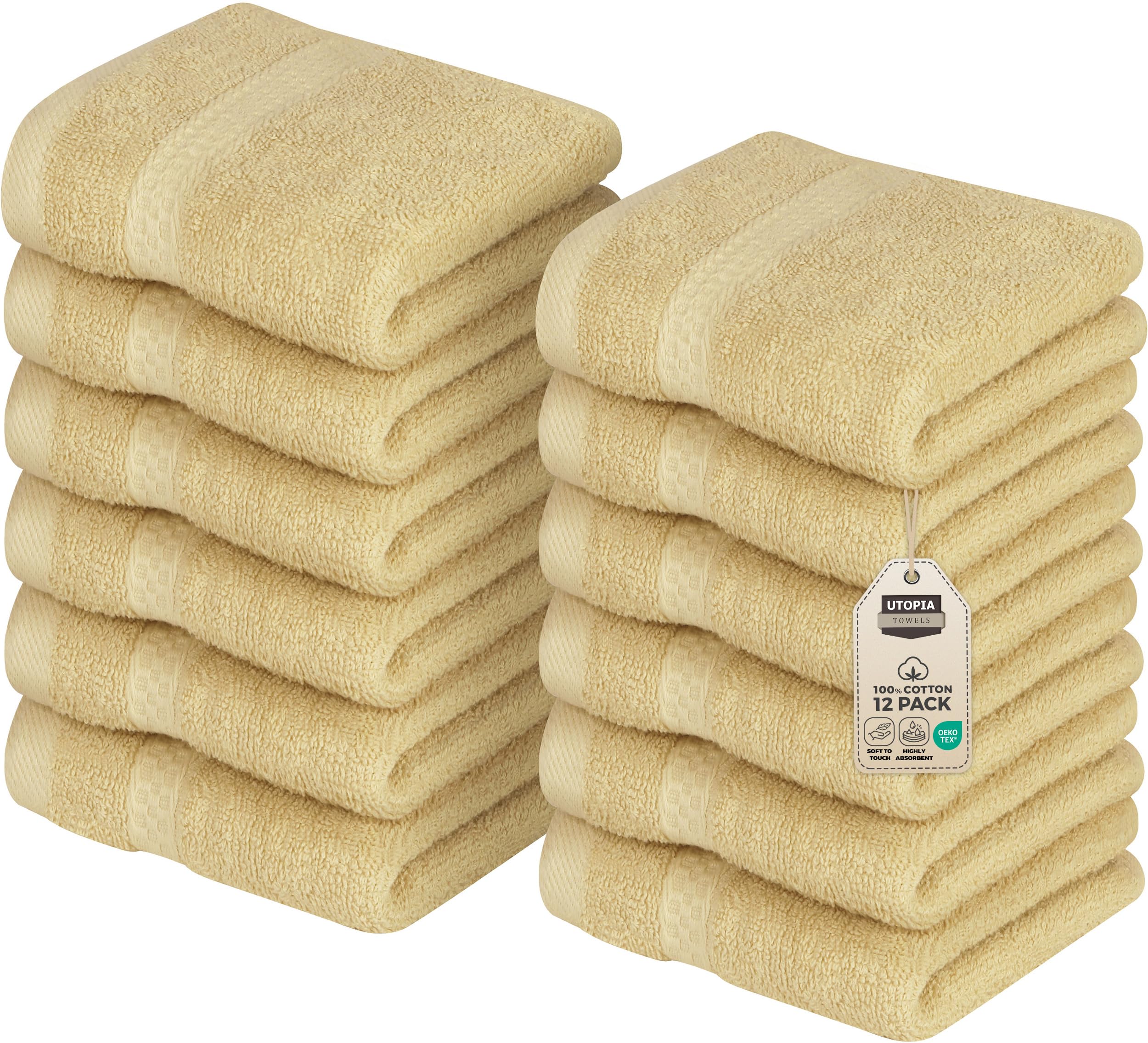 Utopia Towels Washcloths, 12-Pack