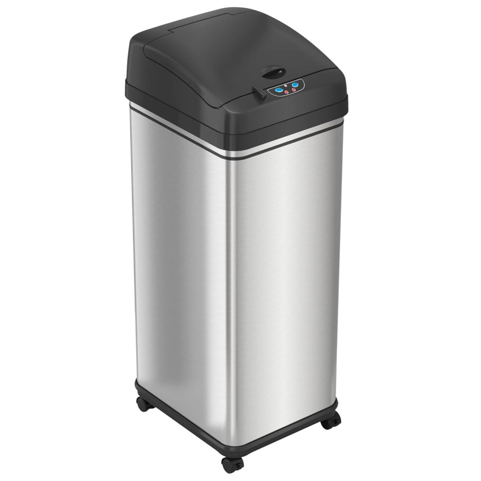 iTouchless 13 Gallon Automatic Sensor Trash Can