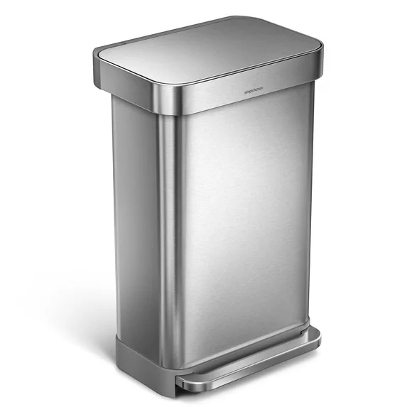 simplehuman 45 Liter Rectangular Step Can