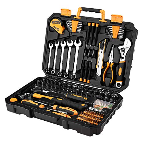 DEKOPRO 158-Piece Mechanics Tool Set