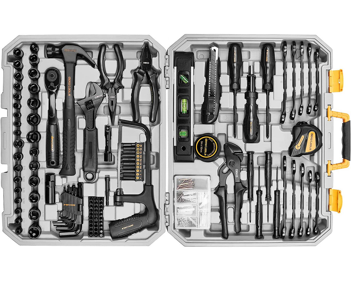 DEKOPRO 218-Piece Tool Kit